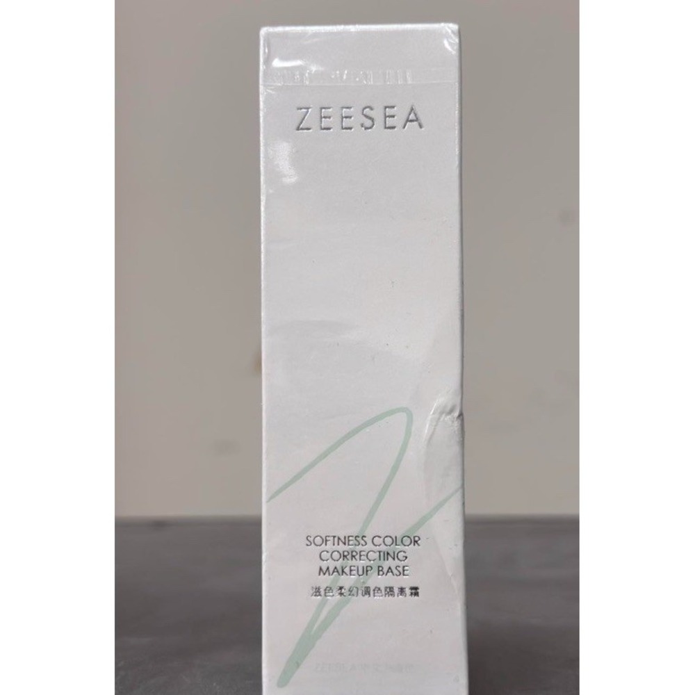 ZEESEA Softness Color Correcting Makeup Base Green Liquid 1.06 oz BB 7/27 Sealed